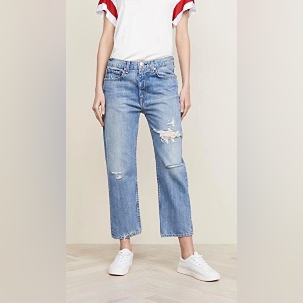 Rag & Bone Women's Boy Jean Hel w/ Holes NWT